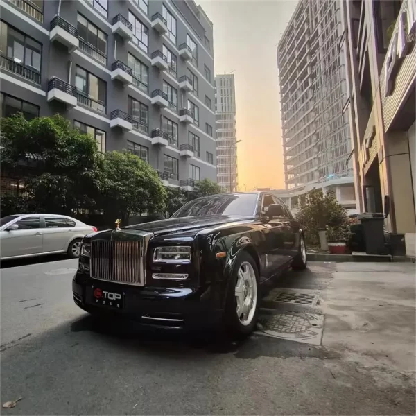 Front Bumper Car Fenders With Headlight Fiberglass Body Kit for Rolls-Royce Phantom 7 Generation - Image 5
