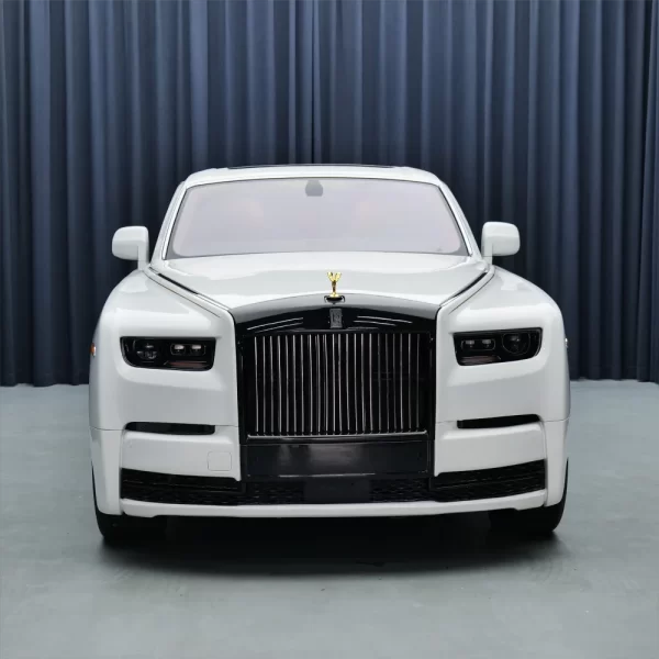 Saar 1:1 Customization Upgrade Carbon Fiber Body Kit Front Car Bumper Engine Hood Cover for Rolls-Royce Phantom - Image 2
