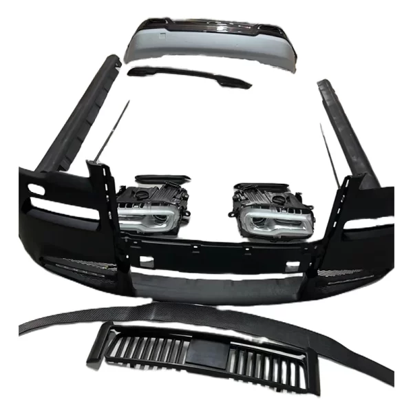 Saar Upgrade Facelift MSY Bodykit for Rolls-Royce Phantom II Mansory Car Bumper Grill Side Skirts With Headlights Body Kit - Image 2