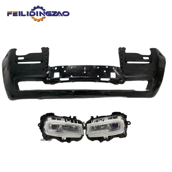 Saar Auto Part Front Bumper Headlights Body Kit for Rolls Royce Ghost 2010-2017 Ghost 1 Upgrade to 2 Front Bumper - Image 2