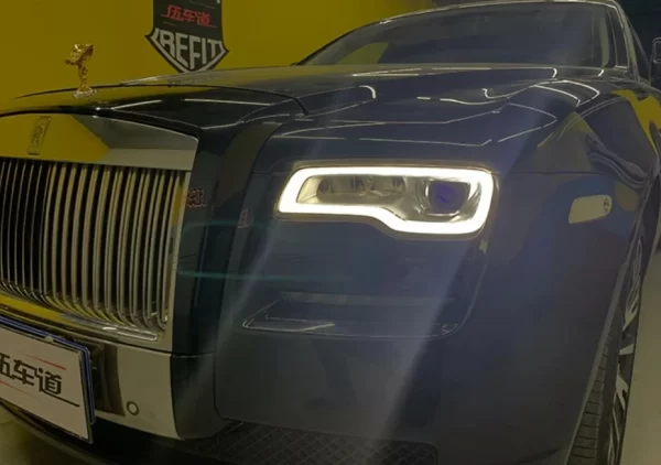 Saar Auto Part Front Bumper Headlights Body Kit for Rolls Royce Ghost 2010-2017 Ghost 1 Upgrade to 2 Front Bumper - Image 5