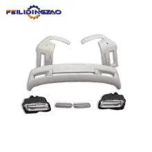 Saar Auto Parts Carbon Fiber Car Front Bumper Engine Cover Body Kit Upgraded to for Rolls-Royce Phantom 2004-2012 6 Th to 7 Th