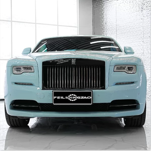 Upgrade Car Front Bumper Engine Headlight Body Kit 1st up 2nd Upgrade Kit Saar Fiberglass for Rolls-royce Wraith 2013-2016 - Image 3