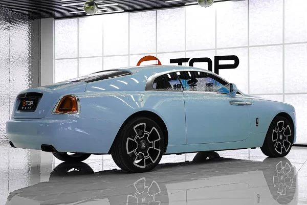 Upgrade Car Front Bumper Engine Headlight Body Kit 1st up 2nd Upgrade Kit Saar Fiberglass for Rolls-royce Wraith 2013-2016 - Image 5