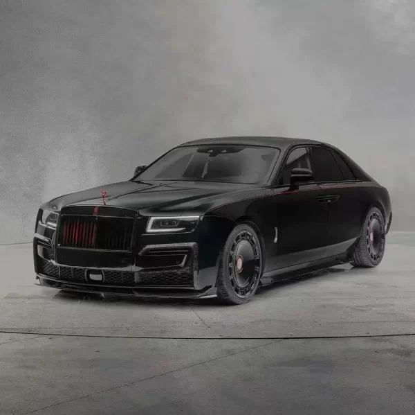 Saar Front Bumper Headlights Fender Lip Grill Carbon Body Kit for Rolls Royce Ghost 2010-2017 Ghost Upgrade to Mansory Style - Image 3