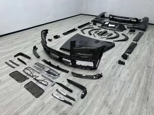 Saar Update to MSY Style Carbon Fiber Car Front Bumper Rear Bumper Engine Hood Body Kit for Rolls Royce Cullinan 2.5th Bodykit - Image 3