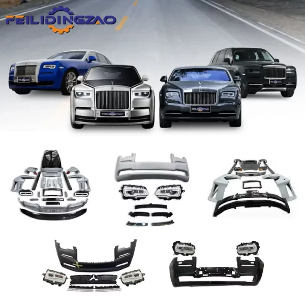 Saar Old Upgrade New Bumper Headlight Interior Kit Body Kit for Rolls Royce Ghost Phantom Cullinan Wraith DAWN MSY Style