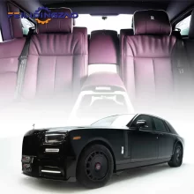 Saar Full Upgrade 1:1 Custom Body Kit and Interior Kit for Rolls-royce Phantom 6th Upgraded to 8th Mansory Style Black Fog Light