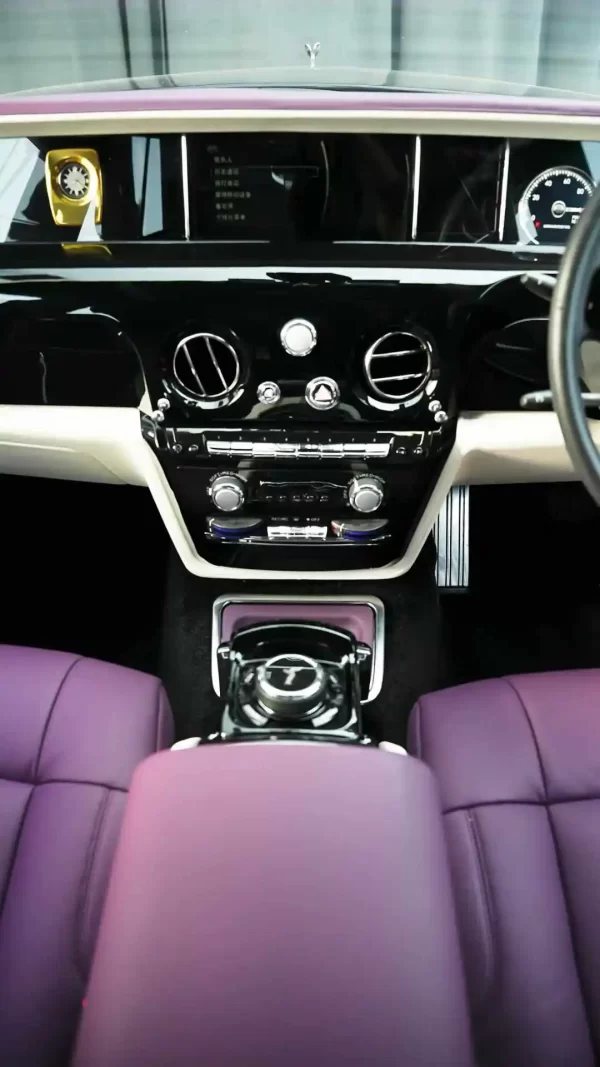 Saar Full Upgrade 1:1 Custom Body Kit and Interior Kit for Rolls-royce Phantom 6th Upgraded to 8th Mansory Style Black Fog Light - Image 4