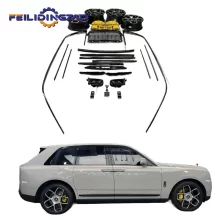 Saar Side Skirt Hub Grille Rearview Mirror Bodykit for Rolls-Royce Cullinan Upgrade ManSory Body Kit