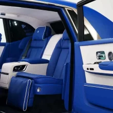 Saar Car Full Upgrade 1:1 Custom Napa Leather Interior Kit for Rolls-Royce Phantom Ghost Wraith Cullinan Upgrade Interior Kit