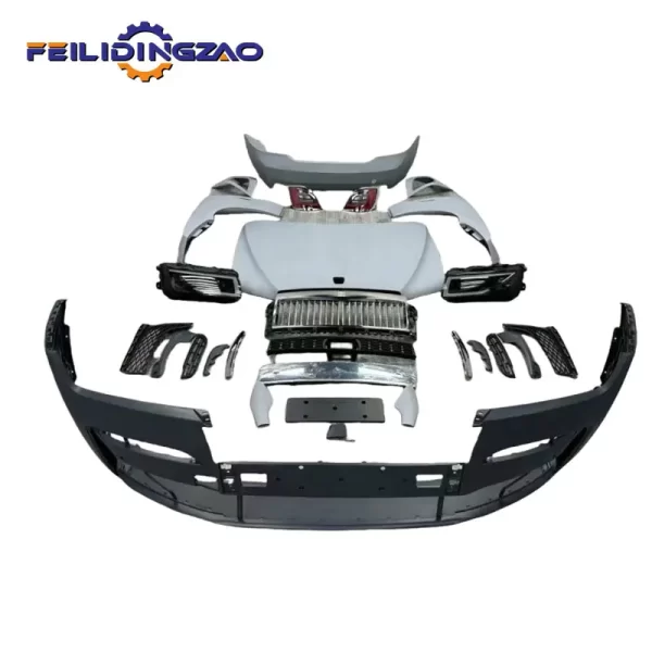 Saar Front Bumper Headlights Fender Lip Grill Carbon Body Kit for Rolls Royce Ghost 2010-2018  Ghost 1 2 3 St Upgrade to 4 Th - Image 2