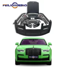 Saar Front Bumper Hood Lip Grill Carbon Headlights Body Kit for Rolls Royce Ghost 2010-2018  Ghost 1 2 3 St Upgrade to 4 Th