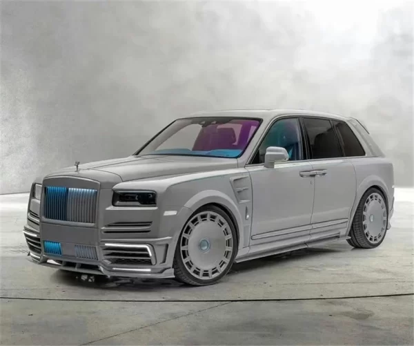 Saar MSY Style Front Bumper Hood Side Skirt Leaf Lip Grille Bodykit for Rolls-Royce Cullinan Upgrade Mansory Body Kit - Image 4