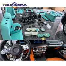 Saar Upgrade Interior  Kit Luxury  Leather Interior Kit for Mercedes-Benz G-Class W463 g Wagon Integral Kits G500 G550 G63 W464