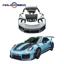 Upgrade GT2 Style Body Kit for Porsche 911 Front Bumper Side Skirts Rear Bumper Assembly PP Material Bodykit