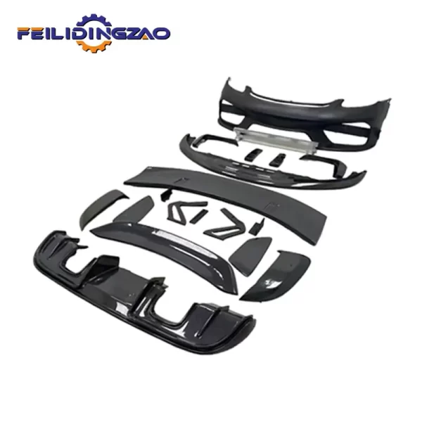 Saar Auto Body Parts PP Material Front Bumper Rear Spoiler Side Skirts Body Kits for Porsche 718 Boxster Facelift to Gt4 Style - Image 2
