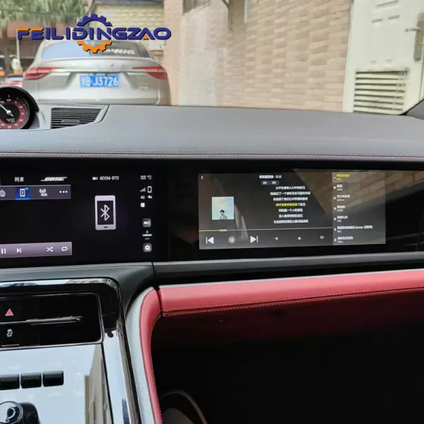 Saar Auto Stereo GPS Multimedia Player Upgrade Co-Pilot Screen for Porsche Panamera Cayenne  2017-2024 - Image 2