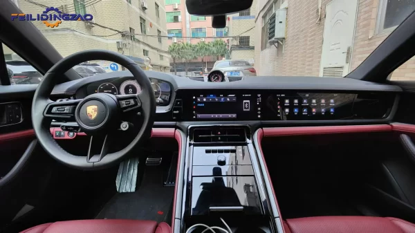 Saar Auto Stereo GPS Multimedia Player Upgrade Co-Pilot Screen for Porsche Panamera Cayenne  2017-2024 - Image 3