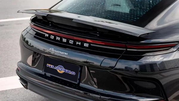 Saar Auto Part Carbon Fiber PP Fiberglass Custom Rear Spoiler for Porsche Panamera 2024 976 Spoiler - Image 2