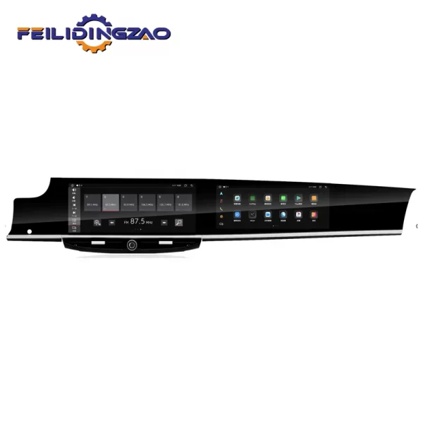 Saar Car 12.3 Inch Touch Dual Screen Car Multimedia Radio Player for Panamera 10-16 GPS Amplifier DSP TPMS Supports CarPlay - Image 2