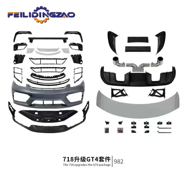 Upgrade to Body Kit Saar Car PP Carbon Fiber for Porsche Cayman Boxster 911 Taycan 718 918 Carrera GT Cayenne Macan Panamera GTR - Image 5