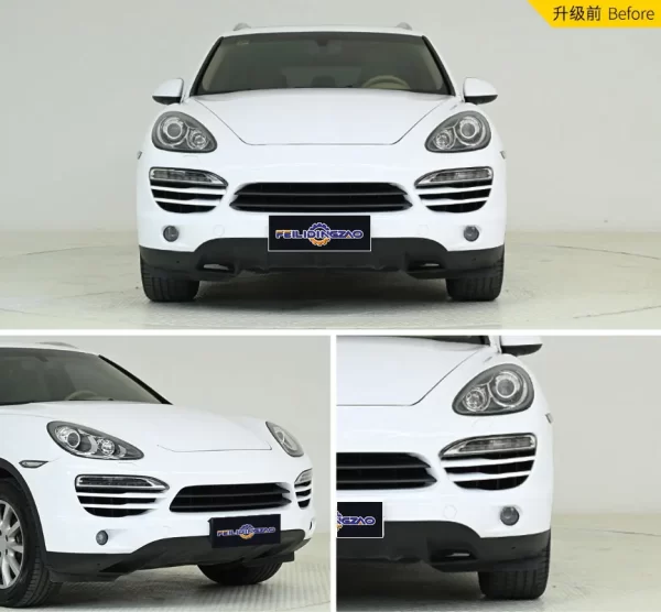 Saar Carbon Fiber  Front Rear Spoiler Side Skirts 958.1 Updated to 9Y0.1style Car Body Kit for Porsche Cayenne 2011-2014 Bodykit - Image 3