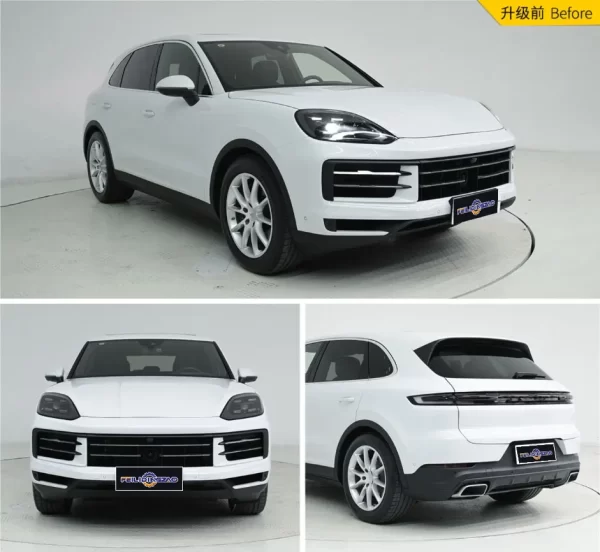 Saar Carbon Fiber Front Rear Bumper Spoiler 9Y0.2 Upgrade to Turbo GT SD Style Car Body Kit for Porsche Cayenne 2024- - Image 3