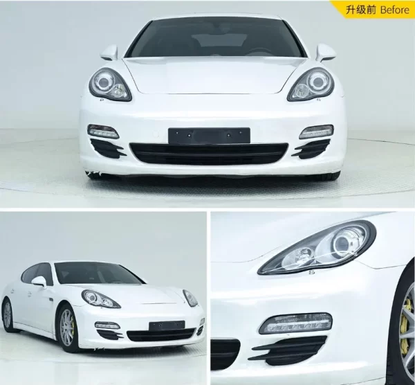 Saar Car PP Carbon Fiber Bumper Lip 971.2 TurboS Body Kit for Porsche Panamera 2010-2013 Upgrade to 971.2 TurboS Front Bumper - Image 4