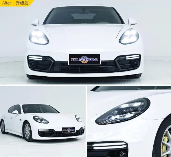 Saar Car PP Carbon Fiber Bumper Lip 971 GTS Body Kit for Porsche Panamera 970.2 2014-2016 Upgrade to 971 GTS Bodykit - Image 4