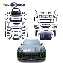 Saar PP/ Carbon Fiber/Fiberglass Bumpers Body Kits for Porsche Cayenne 2018-2023  9Y0 Upgrade to 2024 9Y0.A Style