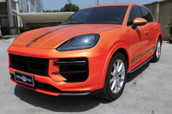 Saar PP/ Carbon Fiber/Fiberglass Bumpers Body Kits for Porsche Cayenne 2018-2023  9Y0 Upgrade to 2024 9Y0.A Style  Head Light - Image 4