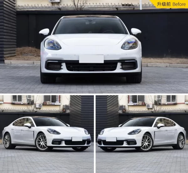 Saar Car PP Carbon Fiber Bumper Lip 971.1 Turbo Style Body Kit for Porsche Panamera 2017-2020 Upgrade to 971.1 Turbo Bodykit - Image 3