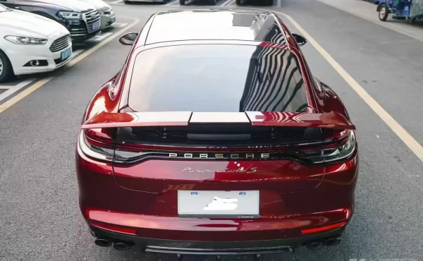 Saar Car PP Carbon Fiber Turbo S Style Electric Spoiler for Porsche Panamera 971.1 Upgrade Turbo Active Spoiler - Image 5