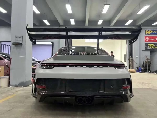 Saar Upgrade GT3RS Style Front Bumper Side Skirts Rear Bumper Assembly Body Kit for Porsche 911 992  Upgrade to GT3RS Style - Image 4