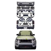 Suitable for Land Roverr Discoveryy 3 old LR4 upgrade new LR4 body kit headlights taillights front and rear bumper modification