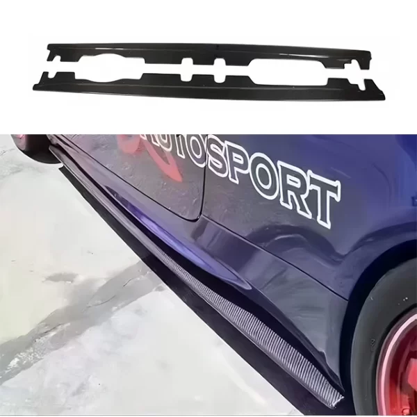 Applicable for 08-13 BMWw 3 Series E92 E93 M3 double-sided carbon fiber side skirt exterior accessory modification Side skirts - Image 5