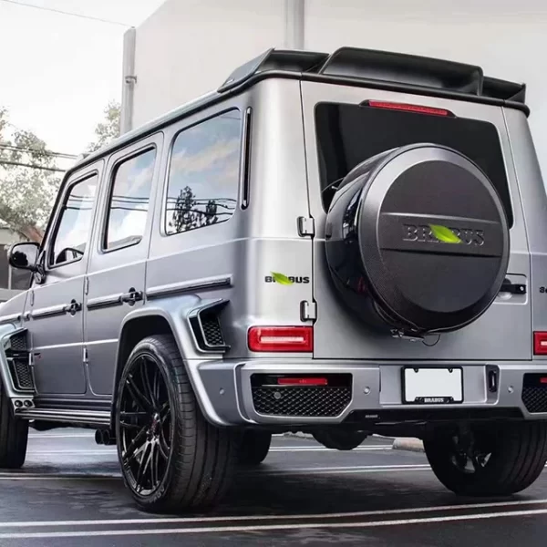 Suitable for Benzz G-Class w463w464 carbon fiber engine hood  tail wing spare tire cover  exterior light accessory refit - Image 5