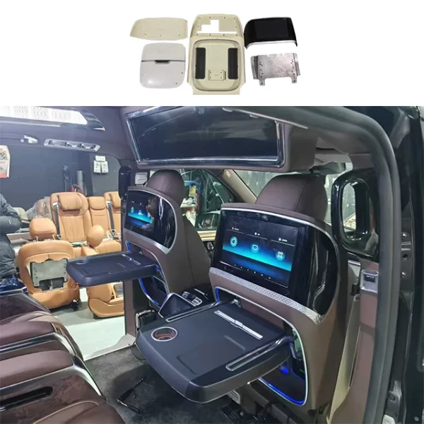 Car TV Seat Backrest Entertainment Table Board Upgrade Interior Accessories for Vito/V260 Sea Lion  Alpha Vellfire Transit MPVs - Image 2