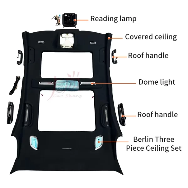Suitable for Benzz W221 Upgrade W223 Interior Ceiling Modification Handle, Ceiling Light, Ceiling Horn, Interior Accessory Refit - Image 4