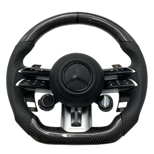 Benzz Series Old Model to New Steering Wheel S-class W223  Benzz 19-24 Multifunction Steering Wheel Modification