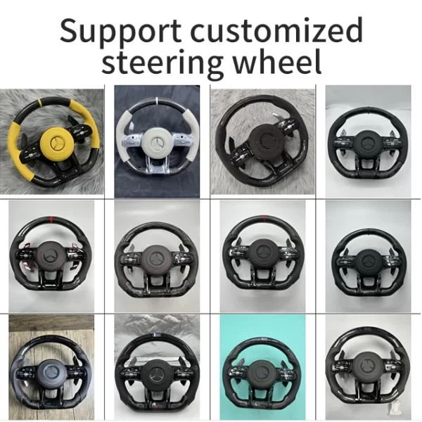 Benzz Series Old Model to New Steering Wheel S-class W223  Benzz 19-24 Multifunction Steering Wheel Modification - Image 3
