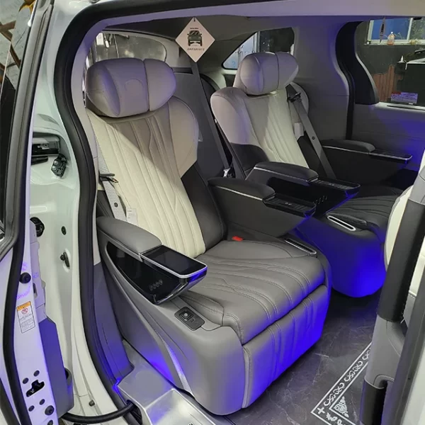Toyotaa Siennaa Aviation Seat Heating, Massage, Ventilation, Electric Adjustment Upgrade Interior Interior Upgrade and Refit - Image 3