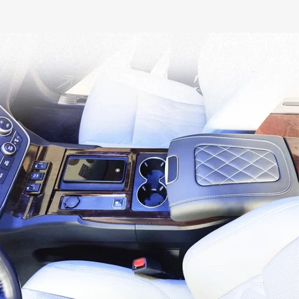 Armrest Box Interior Modification Wireless Charging Siennaa Refrigerator Armrest Box Central Control Armrest of Siennaa - Image 5