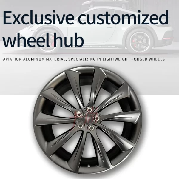 Suitable for Teslaa Model Y Model3 Forged Wheel Rims and Wheel Modifications Across the Entire Range Car Rim Hub Refit - Image 2