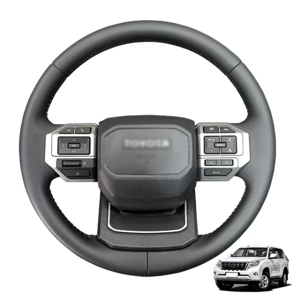 Suitable for Toyotaa Prado LC150 Upgrade LC250 Steering Wheel Assembly, Heated Steering Wheel Assembly Interior Modification