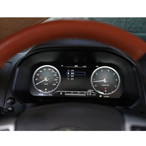 Toyotaa Dominant Prado LCD Instrument Panel Dominant Key Assembly Refit Special Multifunctional Full LCD Instrument Assembly - Image 5