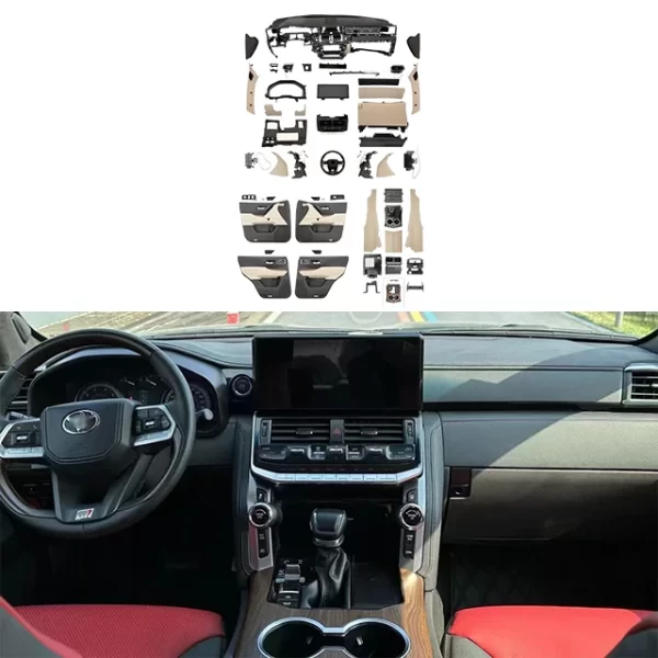 Applicable to Land Cruiser LC200 Upgrade LC300 Interior One to One Central Control Interior Door Panel Assembly Modification - Image 2
