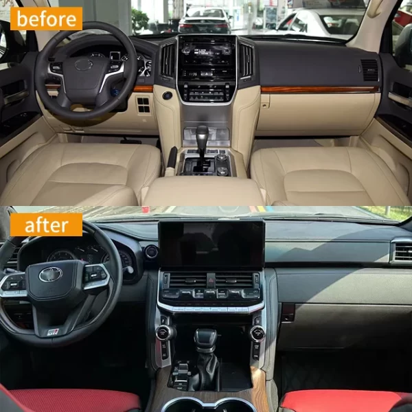 Applicable to Land Cruiser LC200 Upgrade LC300 Interior One to One Central Control Interior Door Panel Assembly Modification - Image 3
