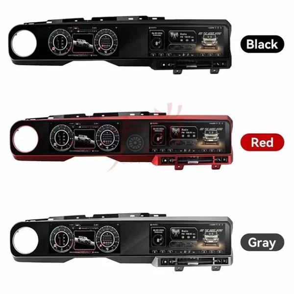 For Jeepp  LCDinstrument Panel Android Navigation 24.6-inch Dual Screen Interactive Central Control Interior Screen Refit - Image 2